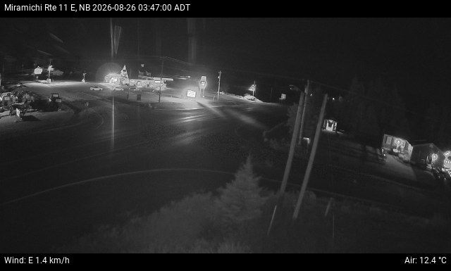 Web Cam image of Miramichi (NB Highway 11)