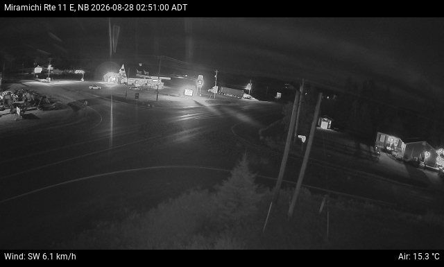 Web Cam image of Miramichi (NB Highway 11)