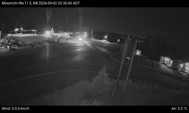 Web Cam image of Miramichi (NB Highway 11)