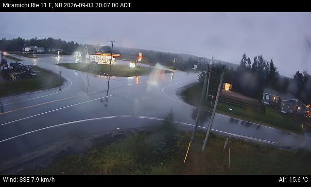 Web Cam image of Miramichi (NB Highway 11)