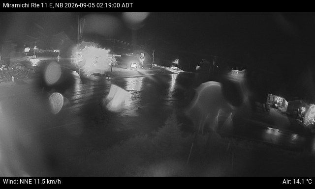 Web Cam image of Miramichi (NB Highway 11)