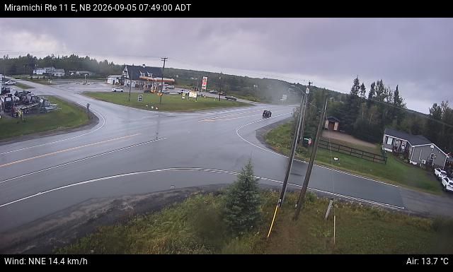 Web Cam image of Miramichi (NB Highway 11)