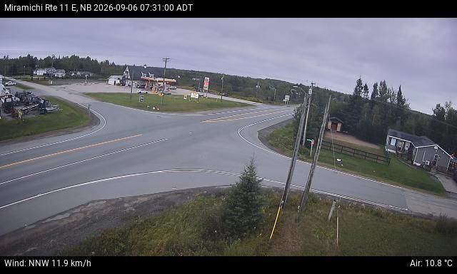 Web Cam image of Miramichi (NB Highway 11)