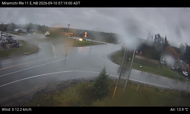 Web Cam image of Miramichi (NB Highway 11)