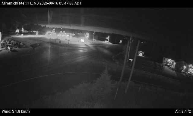 Web Cam image of Miramichi (NB Highway 11)
