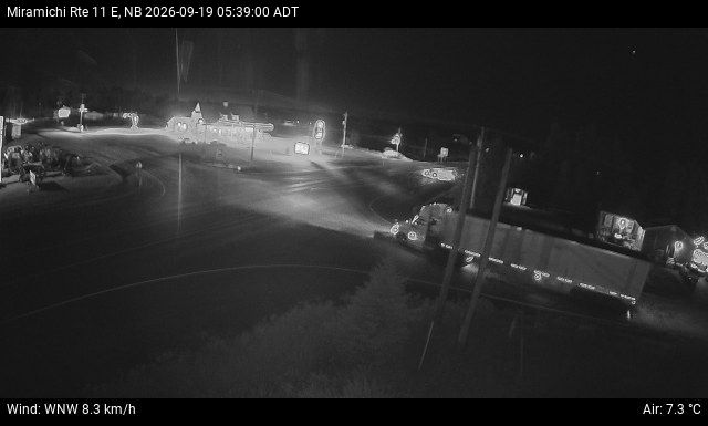 Web Cam image of Miramichi (NB Highway 11)