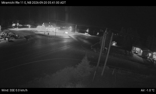 Web Cam image of Miramichi (NB Highway 11)
