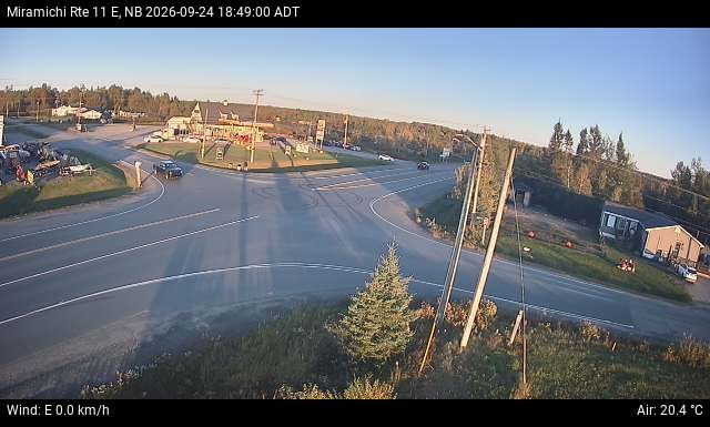 Web Cam image of Miramichi (NB Highway 11)