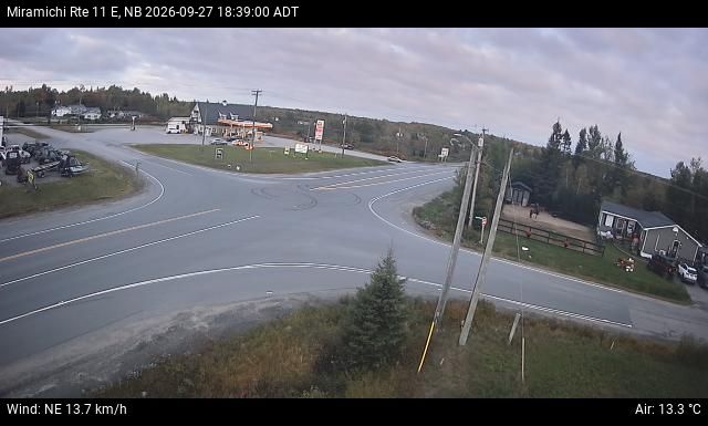 Web Cam image of Miramichi (NB Highway 11)
