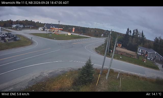 Web Cam image of Miramichi (NB Highway 11)