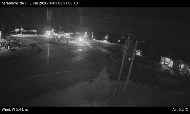 Web Cam image of Miramichi (NB Highway 11)