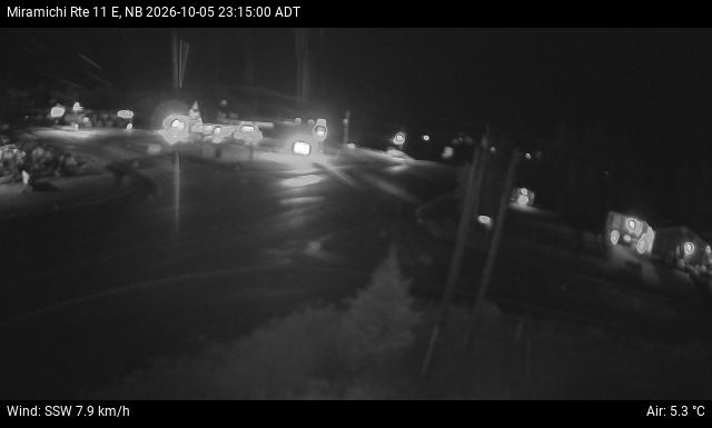 Web Cam image of Miramichi (NB Highway 11)
