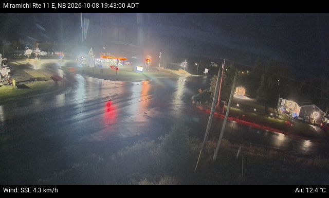 Web Cam image of Miramichi (NB Highway 11)