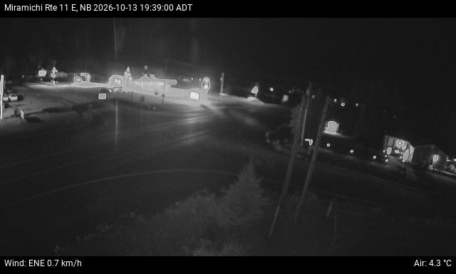 Web Cam image of Miramichi (NB Highway 11)