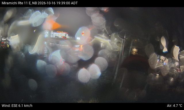 Web Cam image of Miramichi (NB Highway 11)