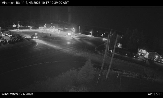 Web Cam image of Miramichi (NB Highway 11)