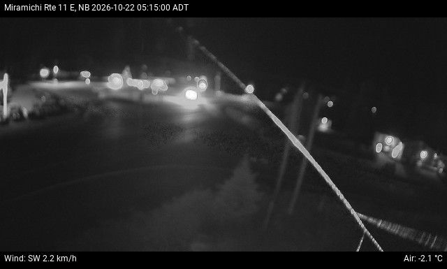 Web Cam image of Miramichi (NB Highway 11)