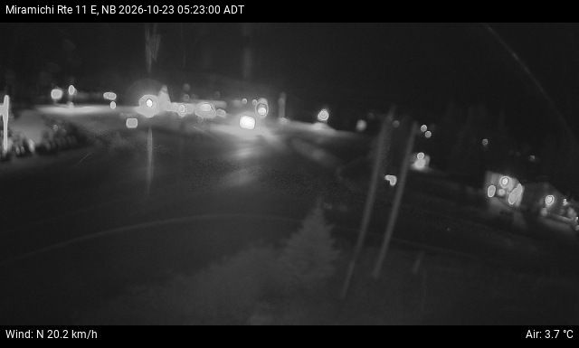 Web Cam image of Miramichi (NB Highway 11)
