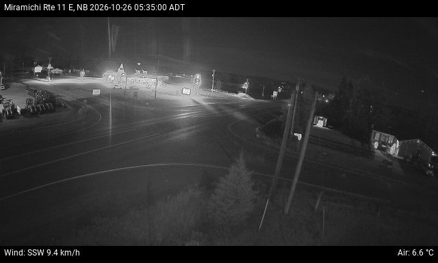 Web Cam image of Miramichi (NB Highway 11)