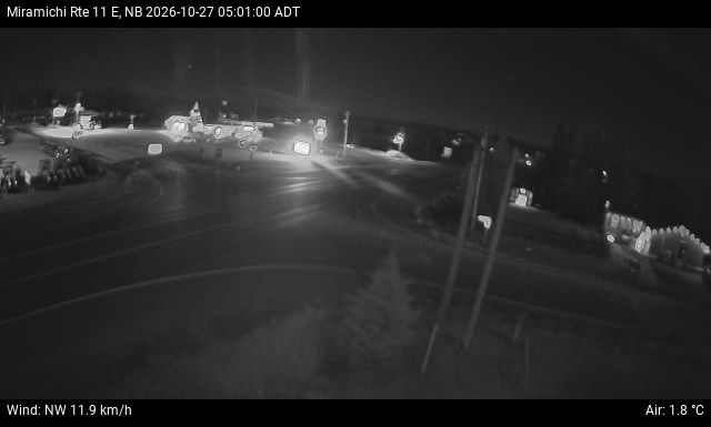Web Cam image of Miramichi (NB Highway 11)