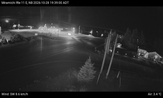Web Cam image of Miramichi (NB Highway 11)