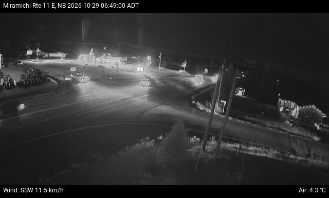 Web Cam image of Miramichi (NB Highway 11)