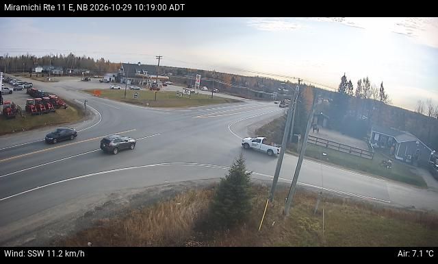 Web Cam image of Miramichi (NB Highway 11)