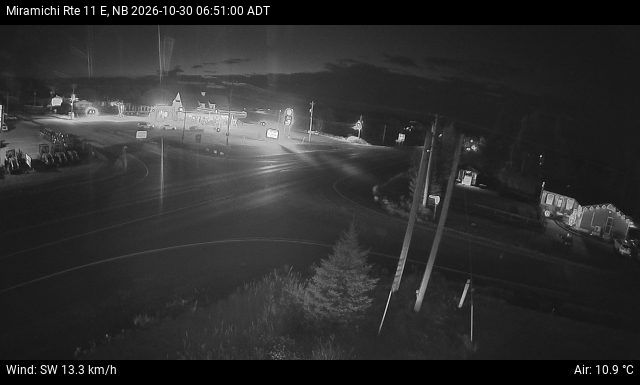 Web Cam image of Miramichi (NB Highway 11)