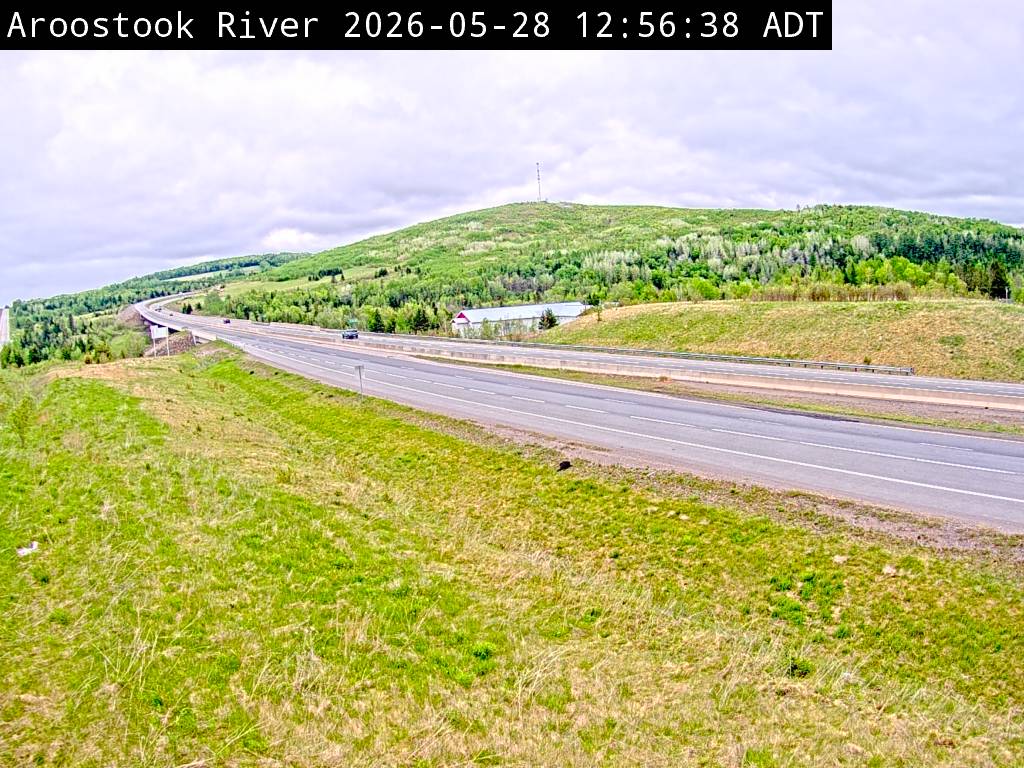 Web Cam image of Aroostook River (NB Highway 2)