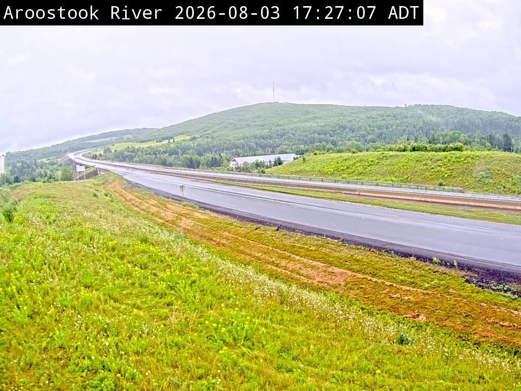 Web Cam image of Aroostook River (NB Highway 2)
