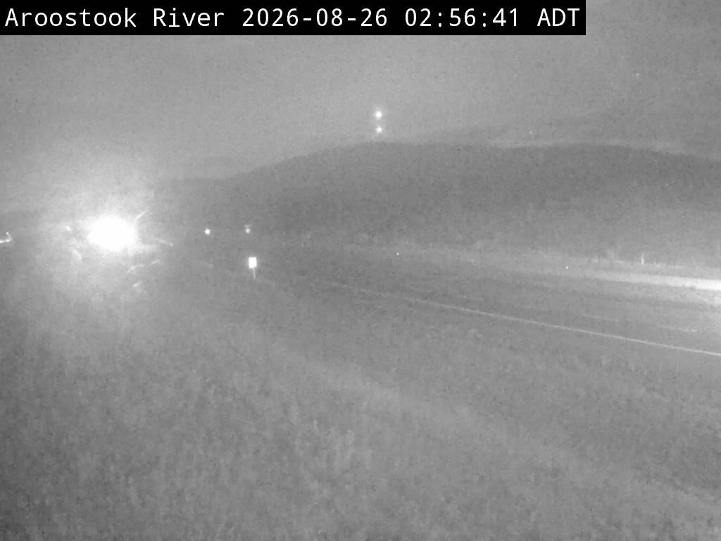 Web Cam image of Aroostook River (NB Highway 2)