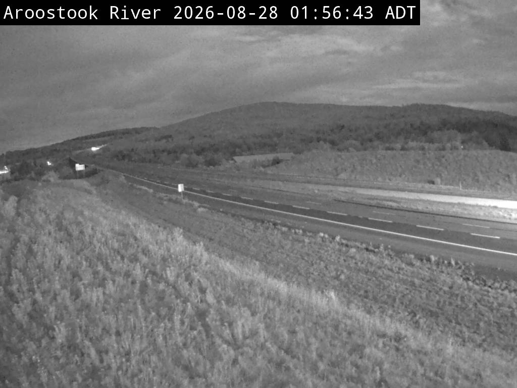 Web Cam image of Aroostook River (NB Highway 2)