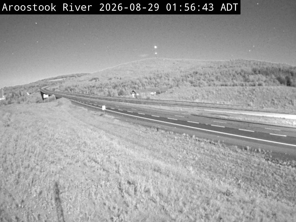 Web Cam image of Aroostook River (NB Highway 2)