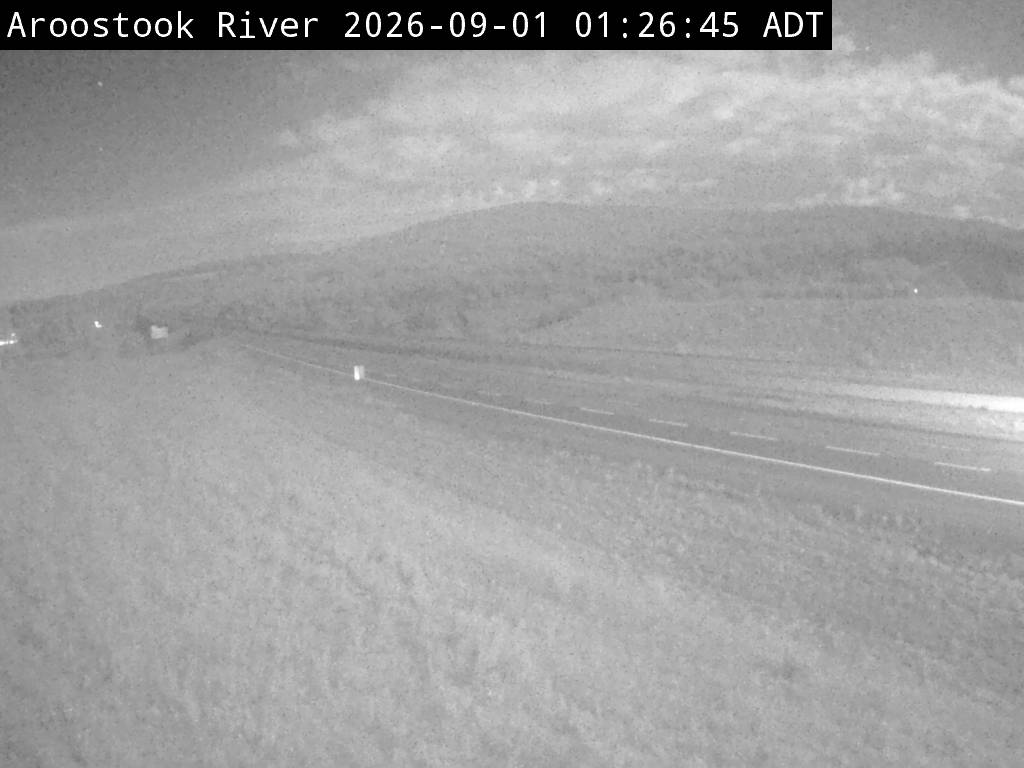 Web Cam image of Aroostook River (NB Highway 2)