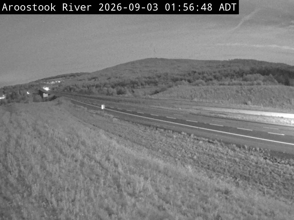 Web Cam image of Aroostook River (NB Highway 2)