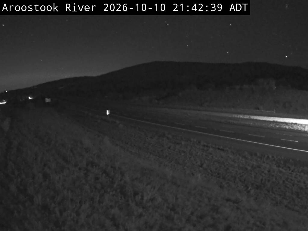 Web Cam image of Aroostook River (NB Highway 2)