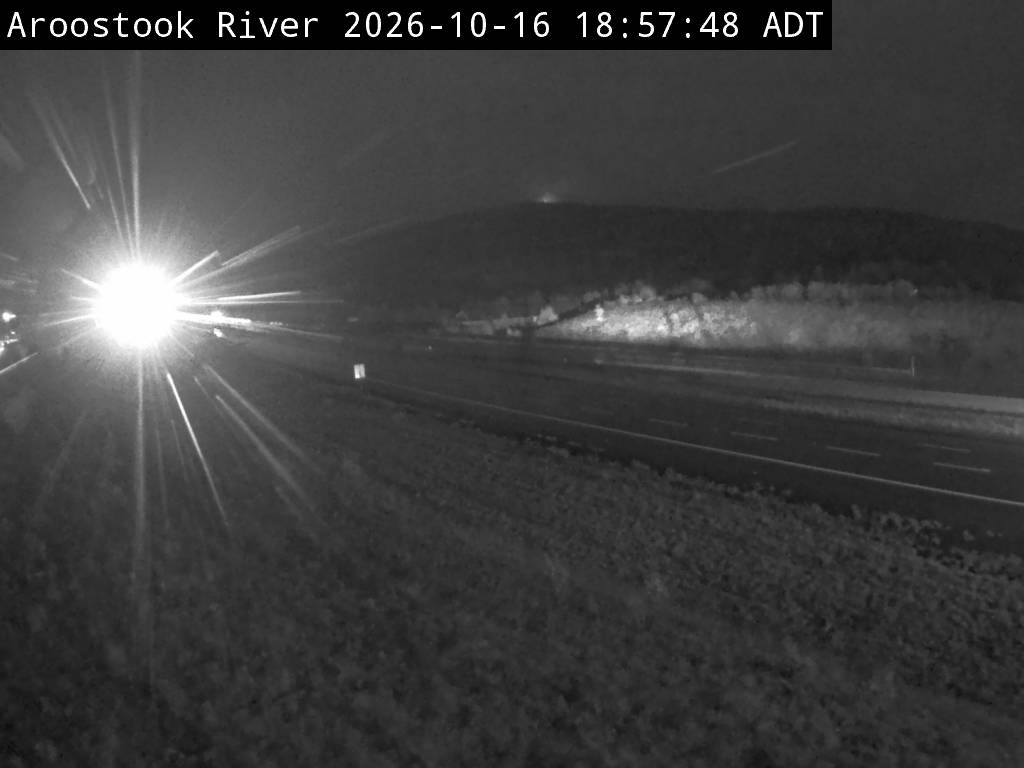Web Cam image of Aroostook River (NB Highway 2)