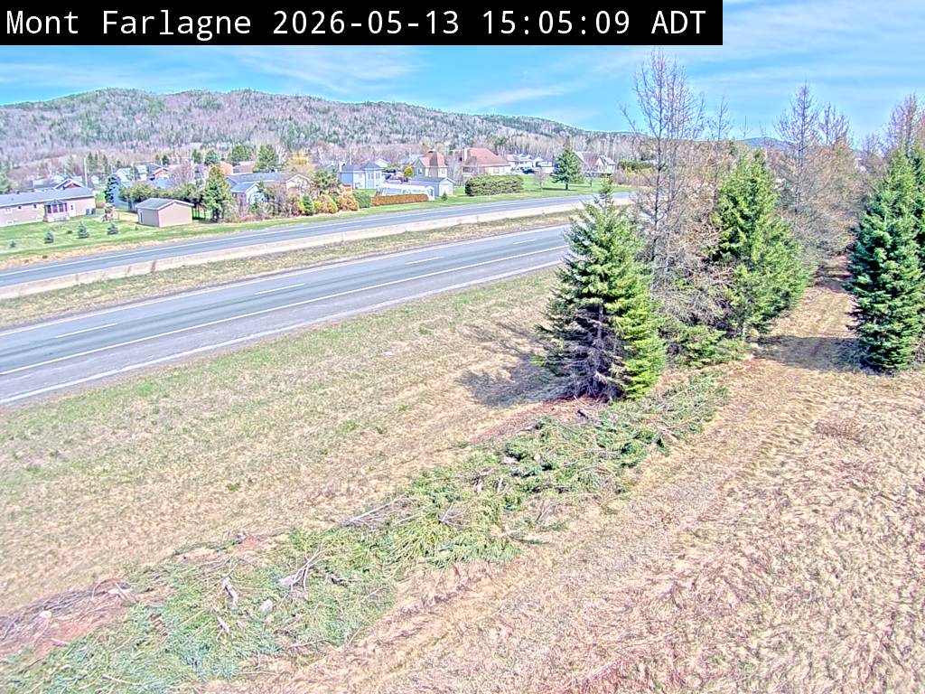 Web Cam image of Mont Farlagne (NB Highway 2)
