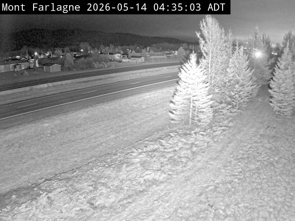 Web Cam image of Mont Farlagne (NB Highway 2)