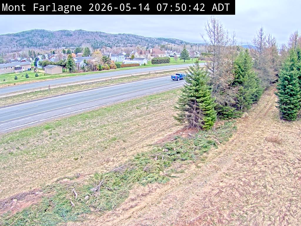 Web Cam image of Mont Farlagne (NB Highway 2)