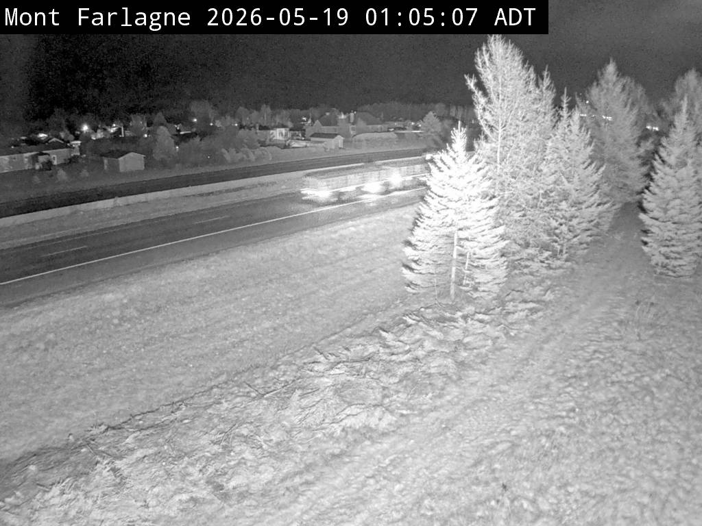 Web Cam image of Mont Farlagne (NB Highway 2)