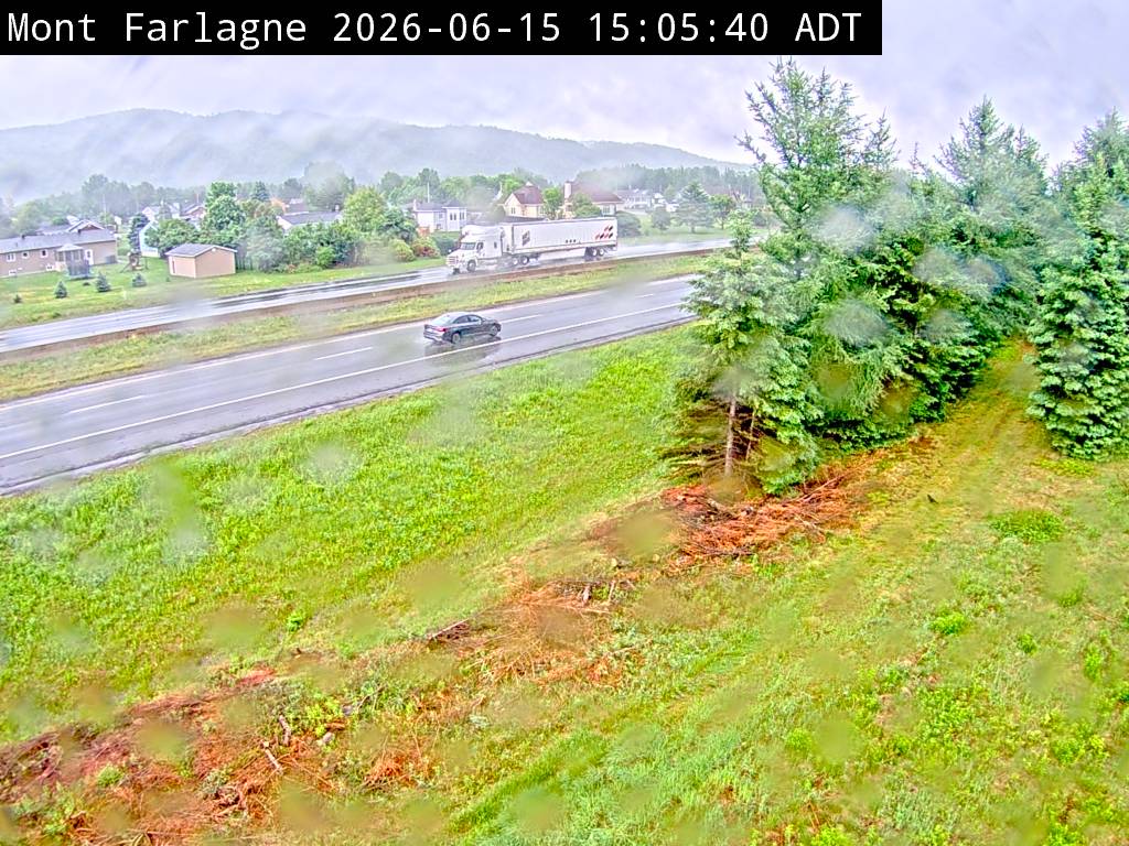 Web Cam image of Mont Farlagne (NB Highway 2)