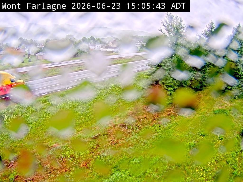 Web Cam image of Mont Farlagne (NB Highway 2)