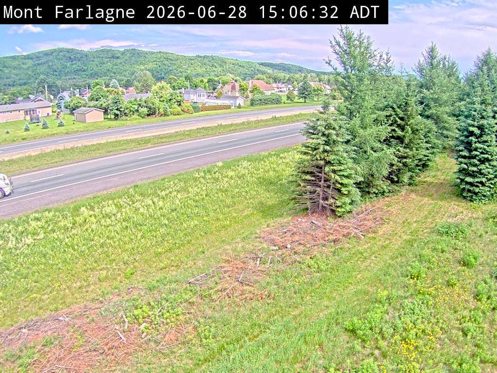 Web Cam image of Mont Farlagne (NB Highway 2)