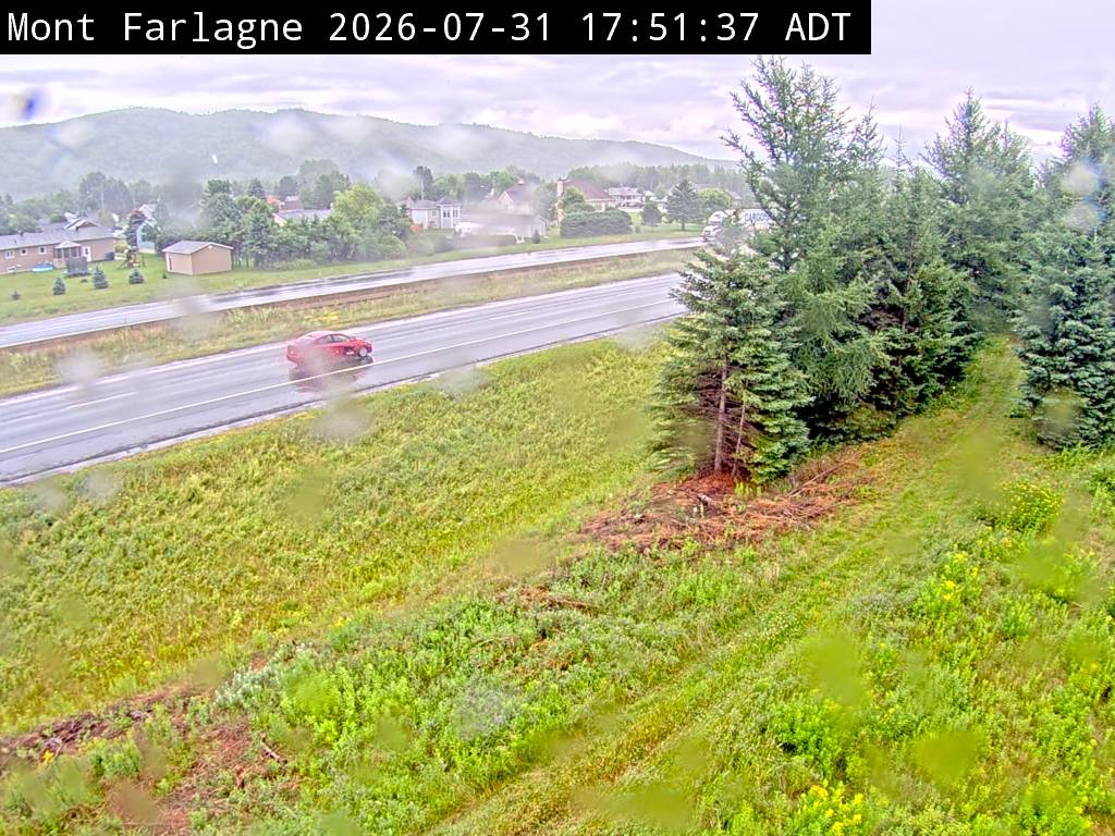 Web Cam image of Mont Farlagne (NB Highway 2)