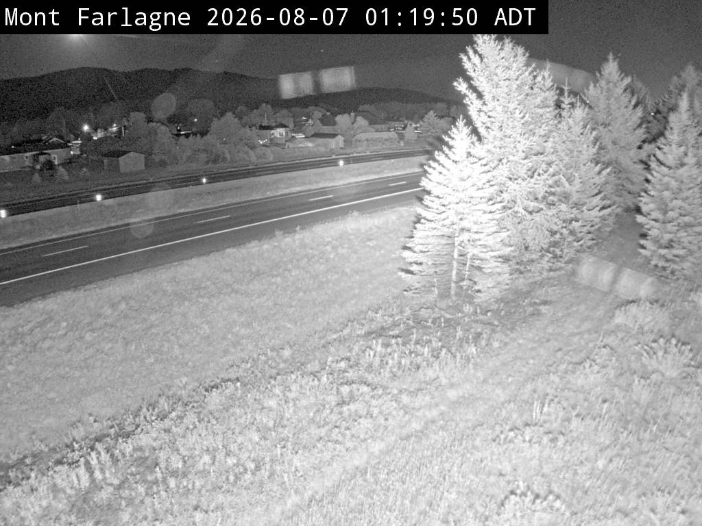Web Cam image of Mont Farlagne (NB Highway 2)