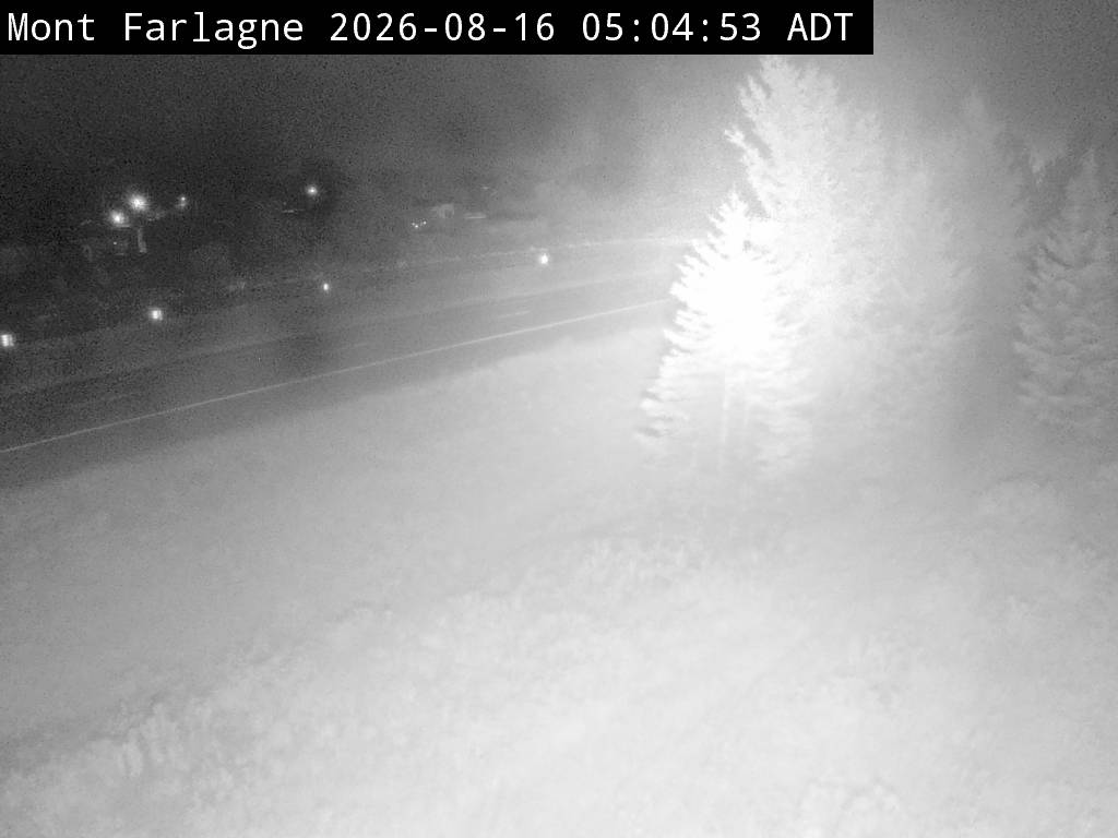 Web Cam image of Mont Farlagne (NB Highway 2)