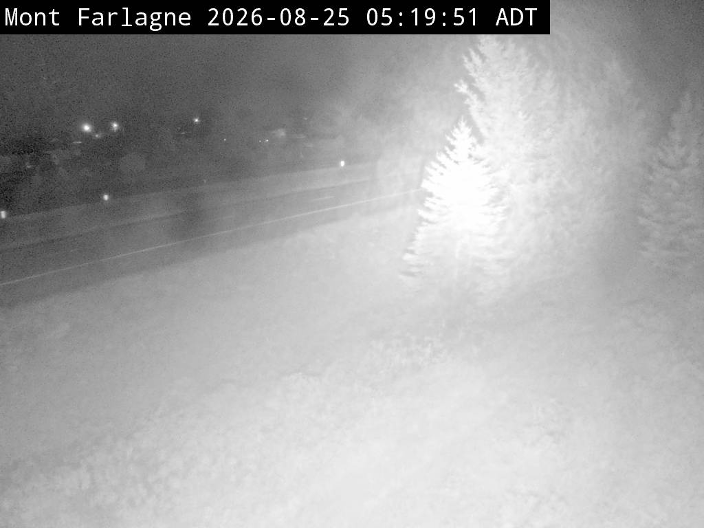 Web Cam image of Mont Farlagne (NB Highway 2)