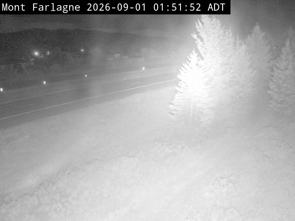 Web Cam image of Mont Farlagne (NB Highway 2)
