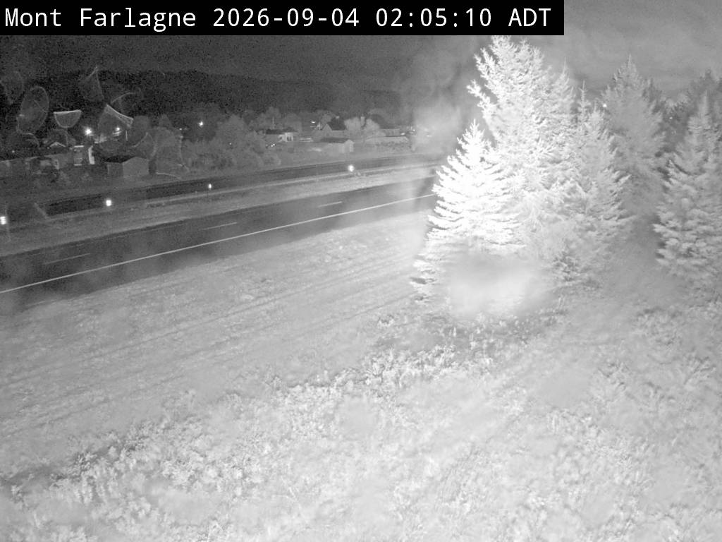 Web Cam image of Mont Farlagne (NB Highway 2)